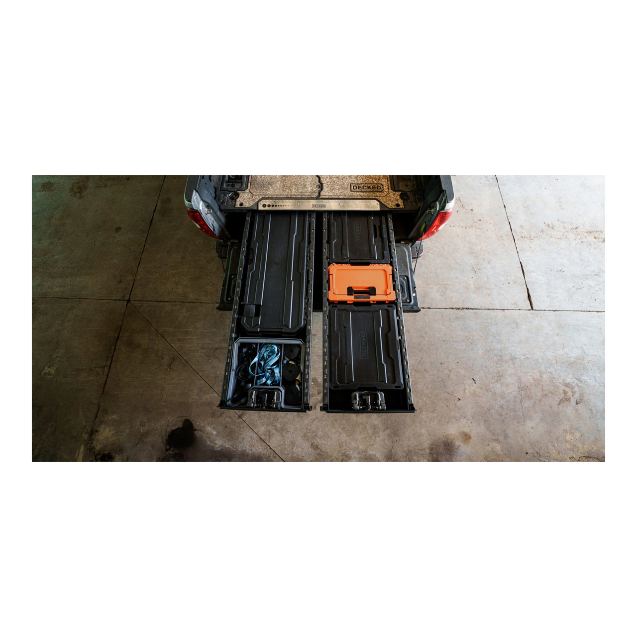 Americas Garage Sixer 16 - D-co Case, Orang.e by DECKED DKD-A0010-SIXR-ORG