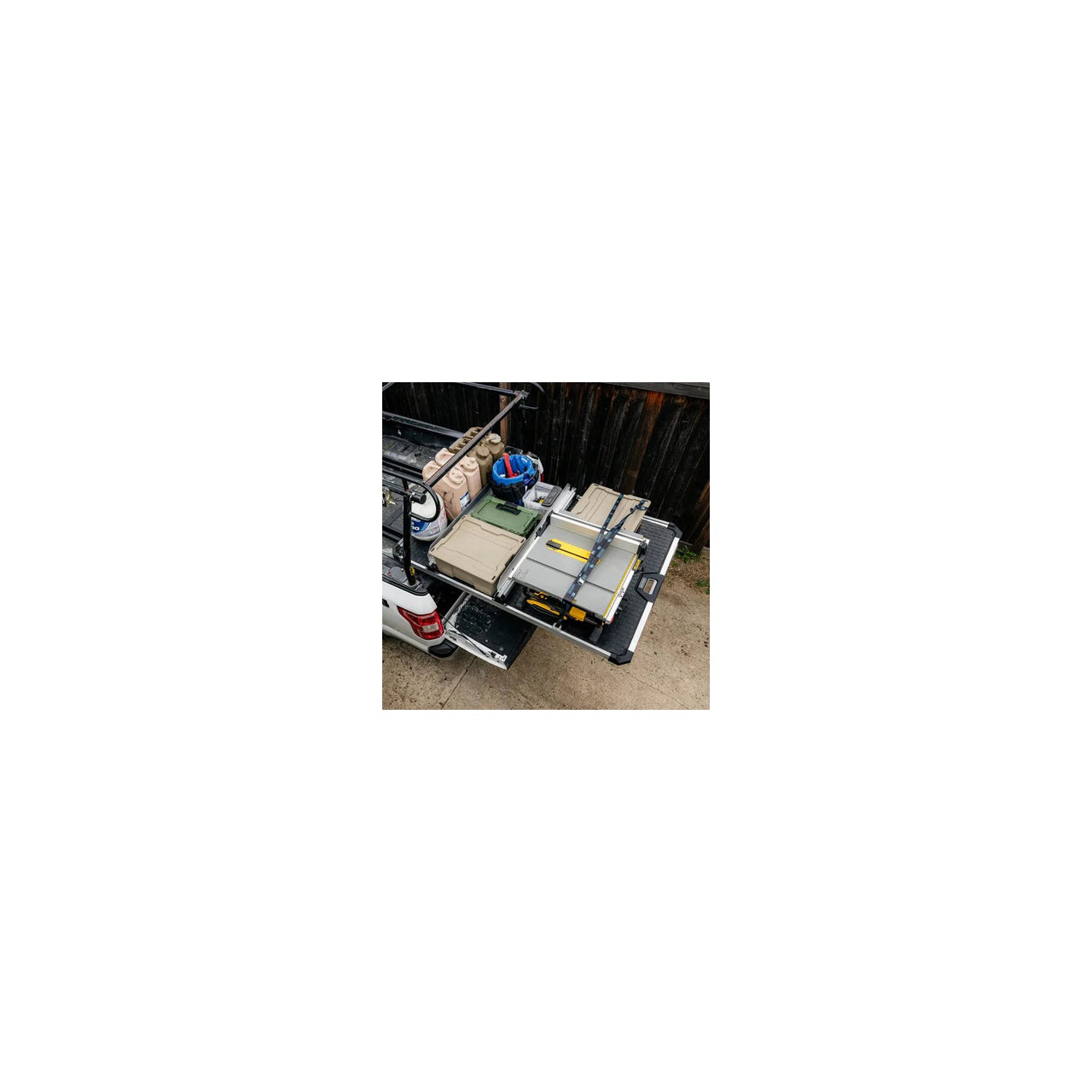 Americas Garage Double Tray Divider for 41" wide CargoGlide 2.0 by DECKED DKD-C0066-2DIV41-ALM