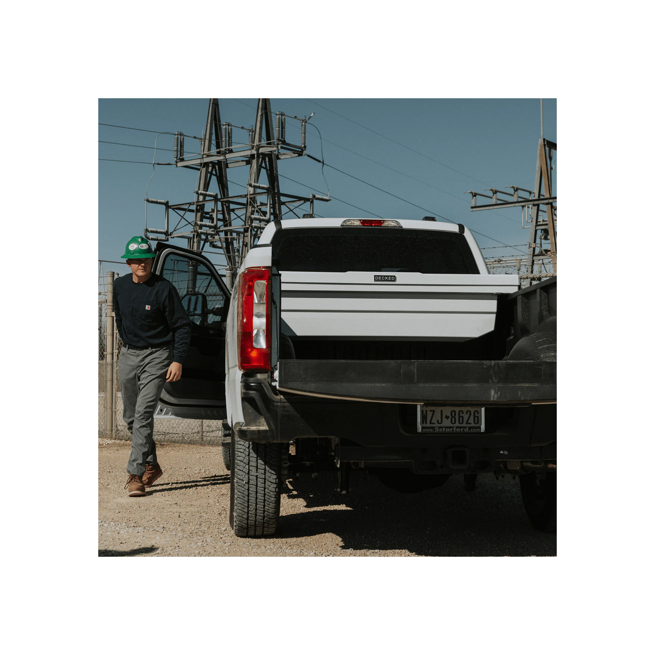 Americas Garage Tool Box, White by DECKED DKD-DTB2-WHT