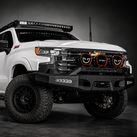 Americas Garage Pre Runner Bar, Chuck Series, Texture Black suits Chev 1500 (19-26) by Outback Kitters OK911051TB-K