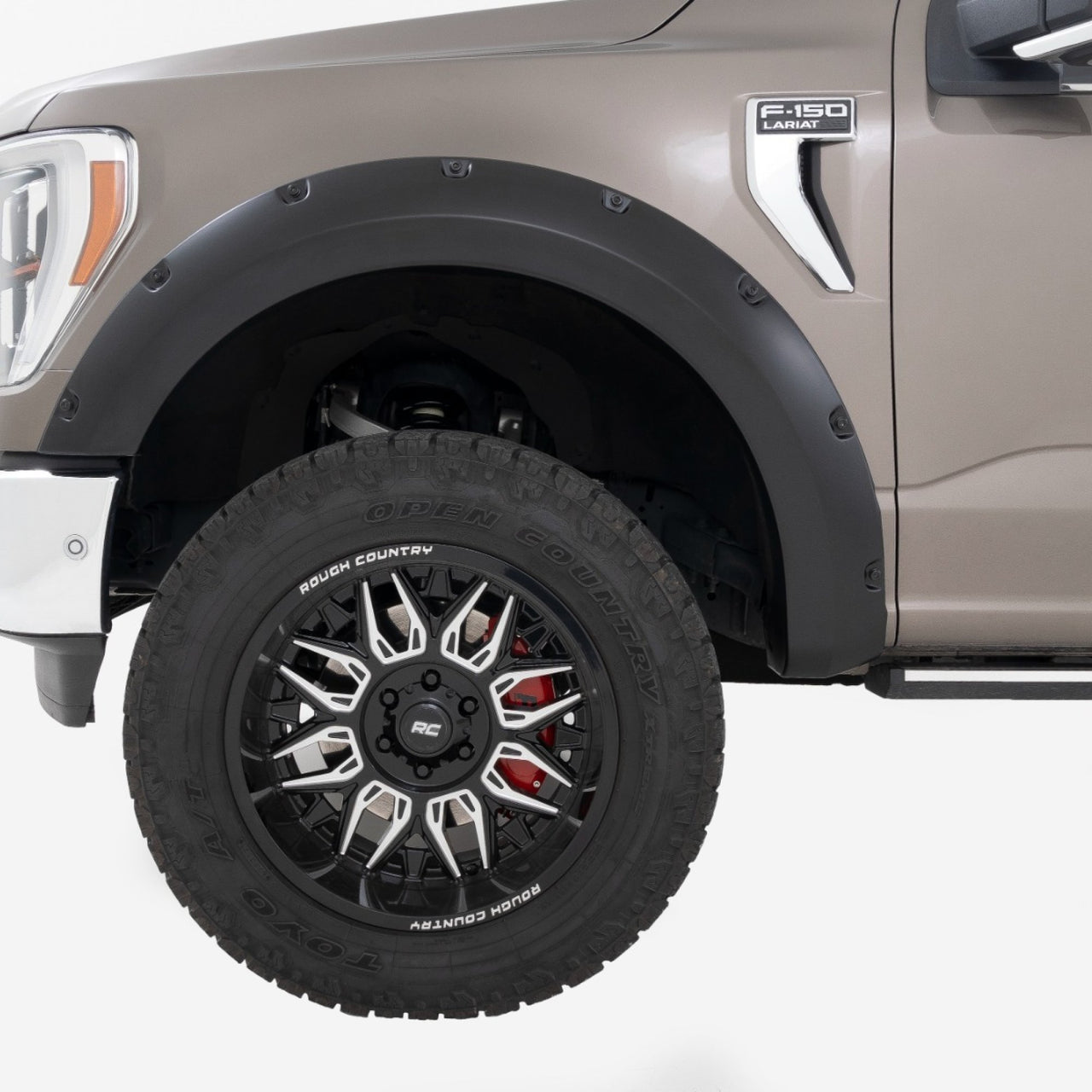 Americas Garage 1" Smooth Fender Flares suits Ford F-150 (21-26) by Rough Country RCS-F20911A