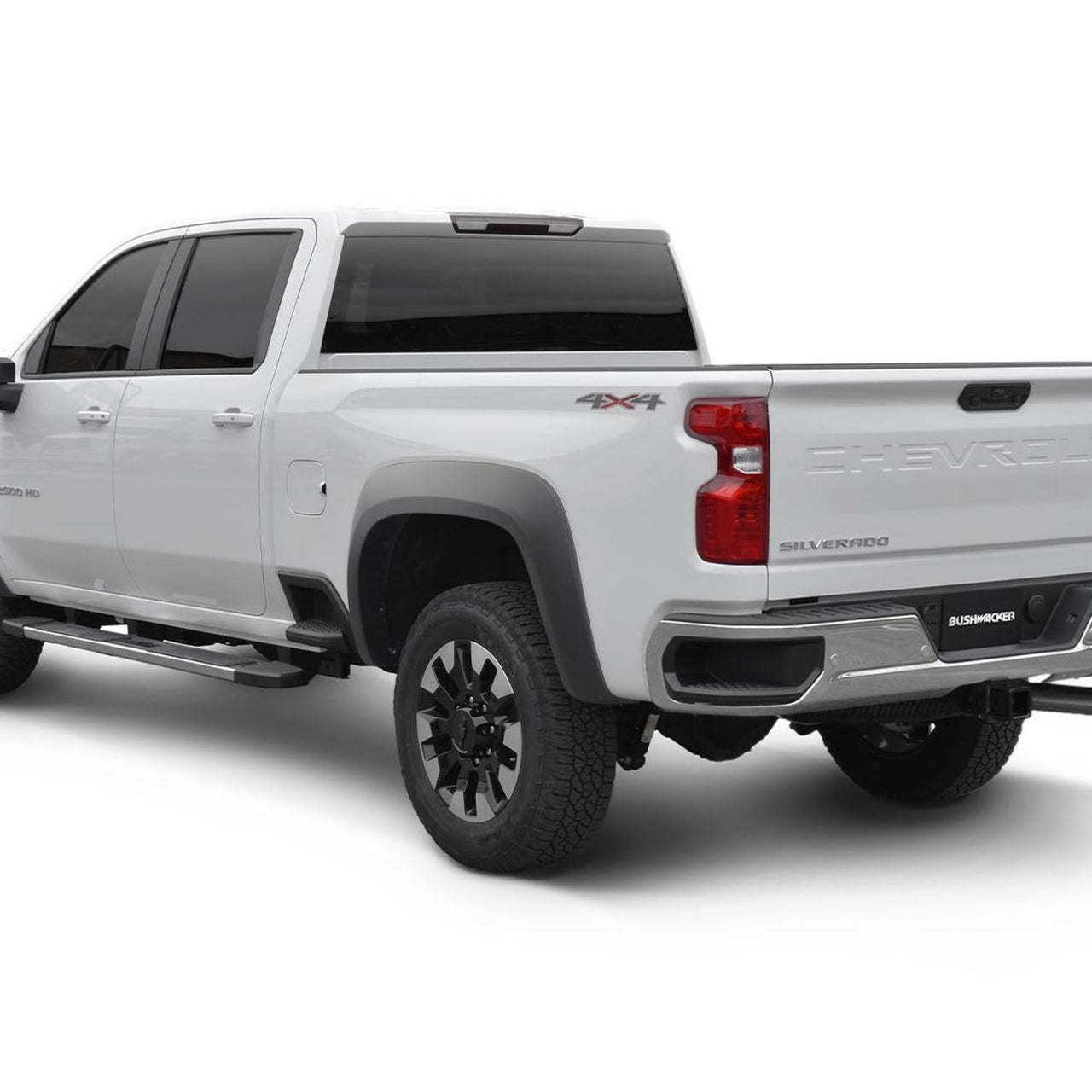 Americas Garage Extend-A-Flender Smooth Fender Flares, Black, Front & Rear suits Chev 2500 (20-26), 3500 (20-25) by Husky Liners HUS2804986