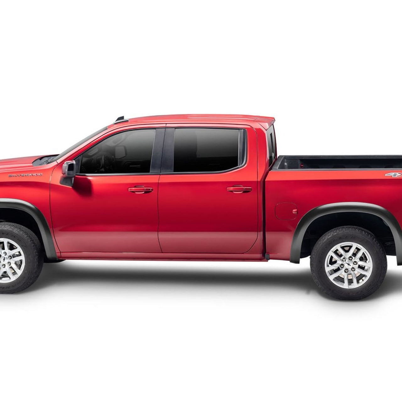 Americas Garage 2.5" OE-Style Smooth Fender Flares, Black, Front & Rear suits Chev 1500 (19-26) by Husky Liners HUS2804996