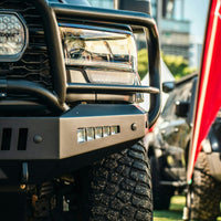 Americas Garage Full Guard Bar, 3 Tabs, Satin Black suits Ram 2500/3500 (2019-2024) by Outback Kitters OK911035SB-K