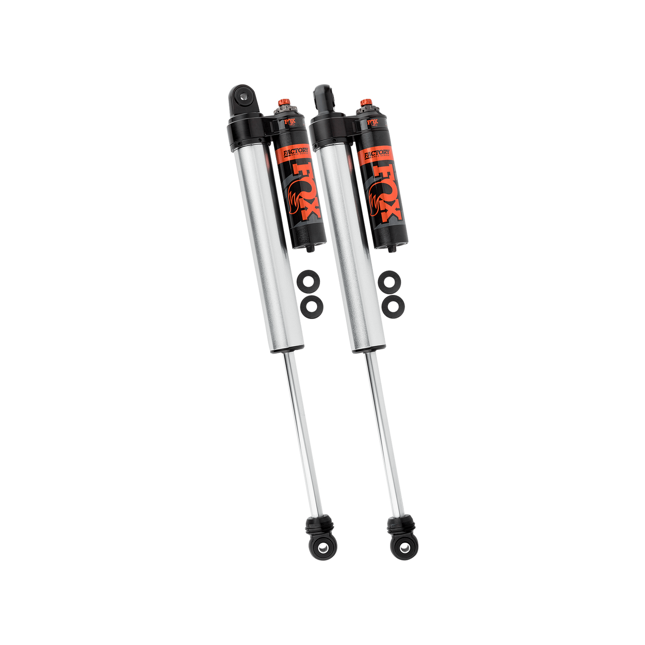 Americas Garage Rear Fox Factory Series 2.5" Piggyback Remote Reservoir DSC Shocks, Suits 4-6 Lift, Set of 2 suits Ford F-250 Super Duty/F-350 Super Duty (17-25) by FOX FOX88326042
