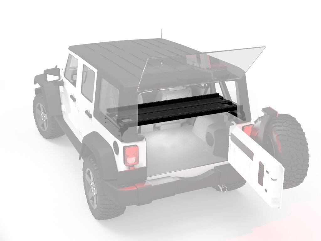 FRONT RUNNER JEEP WRANGLER JKU 4-DOOR CARGO STORAGE INTERIOR RACK -VACC021