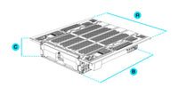 Americas Garage Drawer System + Premium Accessory Pack by DECKED DKD-YF2