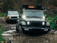 FRONT RUNNER JEEP WRANGLER 4XE (2021-CURRENT) SLIMLINE II 1/2 ROOF RACK KIT / TALL -KRJW030T