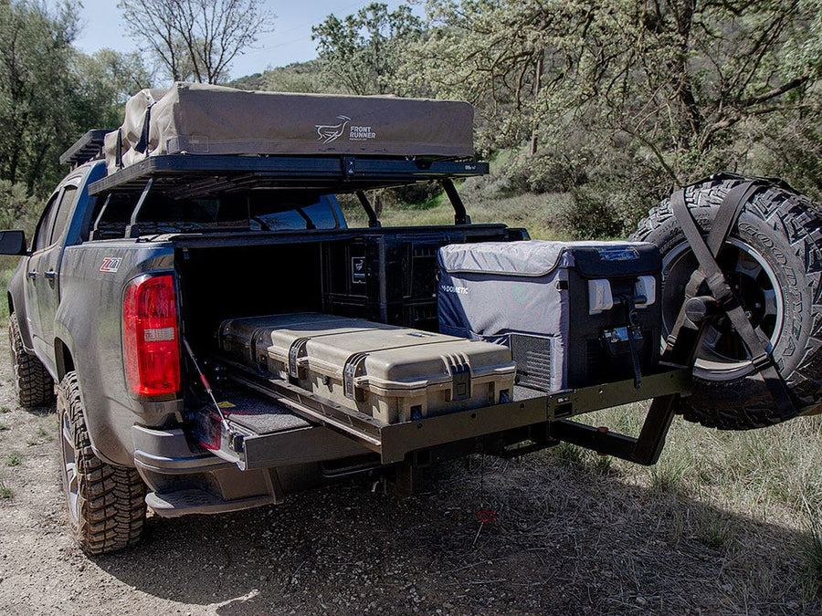 Front Runner Chevy Colorado Roll Top 5.1' (2015-Current) Slimline II Load Bed Rack Kit -KRCC006T