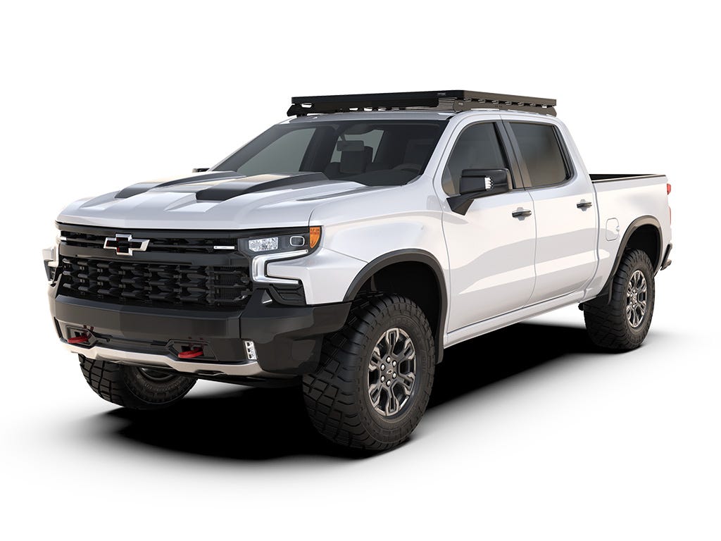 FRONT RUNNER CHEVROLET SILVERADO/GMC SIERRA 1500 CREW CAB (2019-CURRENT) SLIMLINE II ROOF RACK KIT / LOW PROFILE -KRCS012T