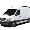 Front Runner Mercedes-Benz Sprinter 128in/144in/170in / L1/L2/L3 / SWB/MWB/LWB Wheelbase w/o OEM Tracks (2006-Current) Slimline II 1/4 Roof Rack Kit / Tall -KRMS005T