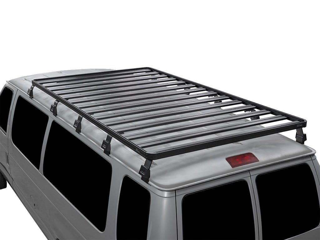 Front Runner Ford E150/E250/E350 Extended Cab (1992-2014) Slimline II 3/4 Roof Rack Kit -KRFE007T