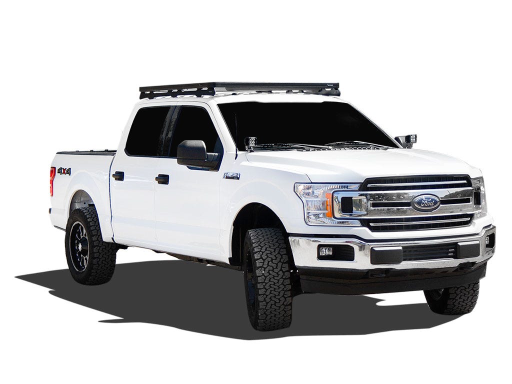 FRONT RUNNER FORD F-150 CREW CAB (2009-CURRENT) SLIMLINE II ROOF RACK KIT / LOW PROFILE -KRFF011T