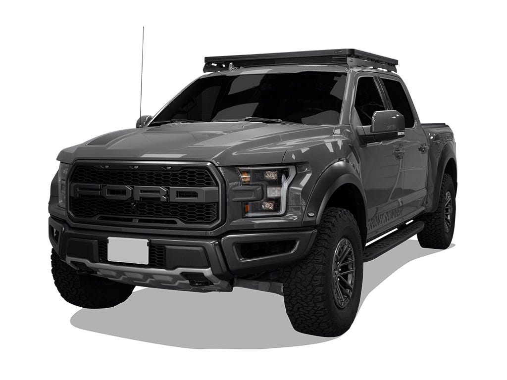 FRONT RUNNER FORD F-150 RAPTOR (2009-CURRENT) SLIMLINE II ROOF RACK KIT / LOW PROFILE -KRFF018T