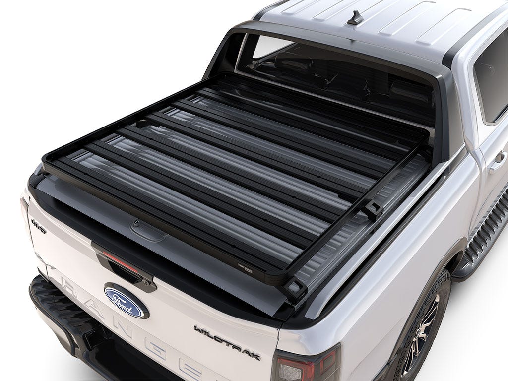 FRONT RUNNER FORD RANGER T6.2 WILDTRAK DOUBLE CAB W/OEM ROLL TOP (2022-CURRENT) SLIMLINE II LOAD BED RACK KIT -KRFR024T