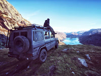 FRONT RUNNER MERCEDES-BENZ GELANDEWAGEN G CLASS (1979-2017) SLIMLINE II ROOF RACK KIT / TALL -KRGWT04L