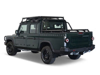 Front Runner Ineos Grenadier Quartermaster (2023-Current) Roller Tonneau Cover Slimline II Load Bed Rack Kit -KRIG005T