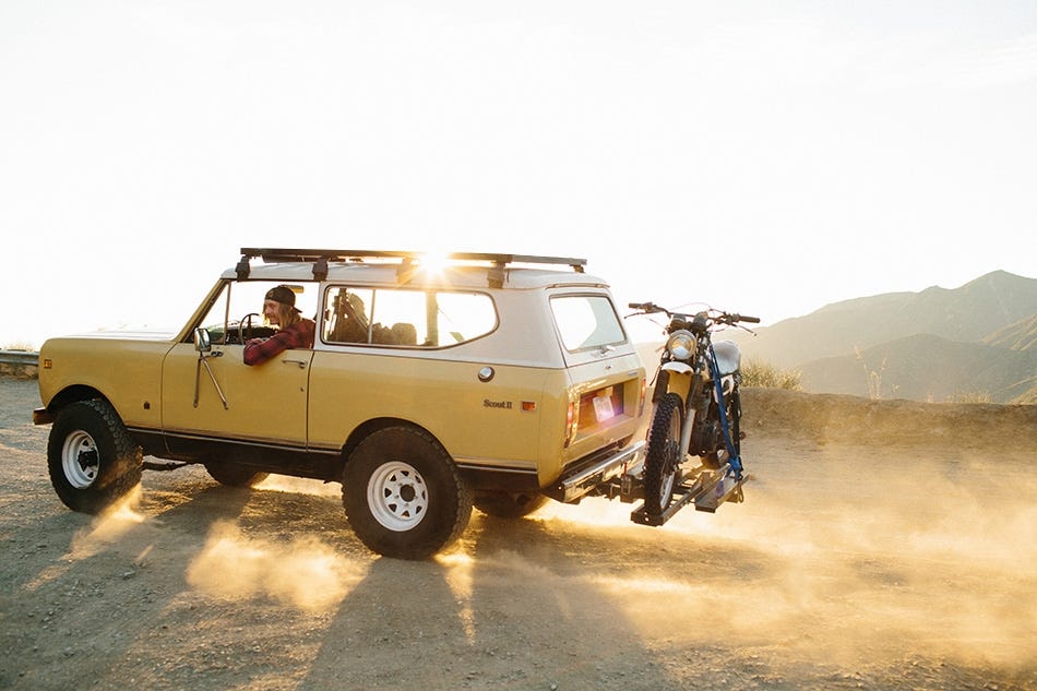Front Runner International Scout II (1971-1980) Slimline II Roof Rack Kit -KRIS001T
