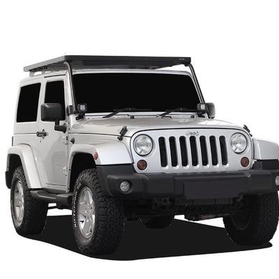 Front Runner Jeep Wrangler JK 2 Door (2007-2018) Extreme Slimline II Roof Rack Kit -KRJW001T