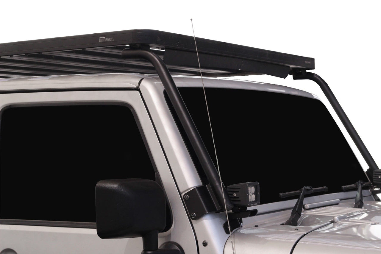FRONT RUNNER JEEP WRANGLER JK 2 DOOR (2007-2018) EXTREME SLIMLINE II ROOF RACK KIT -KRJW001T