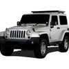 Front Runner Jeep Wrangler JK 2 Door (2007-2018) Extreme Slimline II 1/2 Roof Rack Kit -KRJW002T