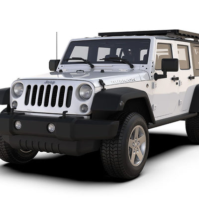 Front Runner Jeep Wrangler JK 4 Door (2007-2018) Extreme Slimline II 1/2 Roof Rack Kit -KRJW004T