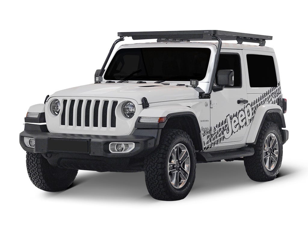 FRONT RUNNER JEEP WRANGLER JL 2 DOOR (2018-CURRENT) EXTREME SLIMLINE II ROOF RACK KIT -KRJW005T