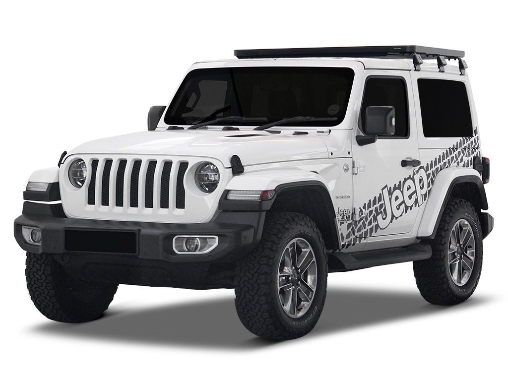 FRONT RUNNER JEEP WRANGLER JL 2 DOOR (2018-CURRENT) SLIMLINE II 1/2 ROOF RACK KIT -KRJW026T