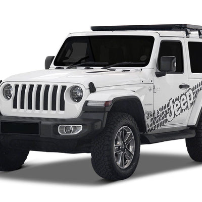 Front Runner Jeep Wrangler JL 2 Door (2018-Current) Slimline II 1/2 Roof Rack Kit -KRJW026T