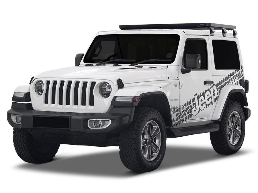 Front Runner Jeep Wrangler JL 2 Door (2018-Current) Slimline II 1/2 Roof Rack Kit -KRJW026T