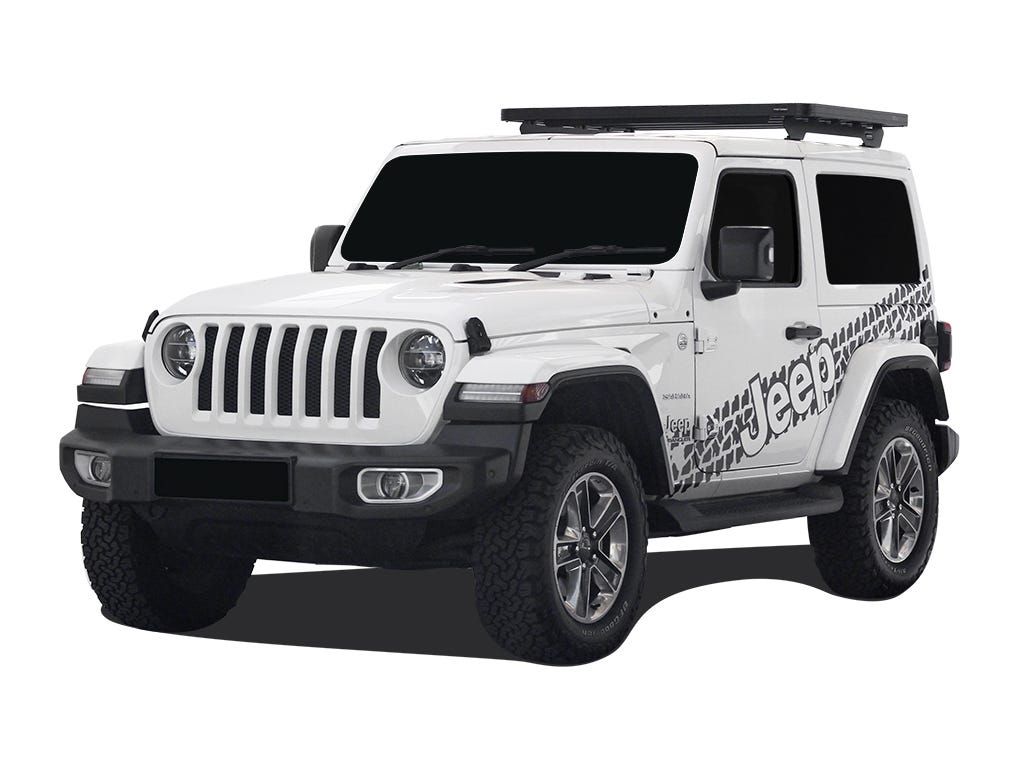 FRONT RUNNER JEEP WRANGLER JL 2 DOOR (2018-CURRENT) EXTREME SLIMLINE II 1/2 ROOF RACK KIT -KRJW006T