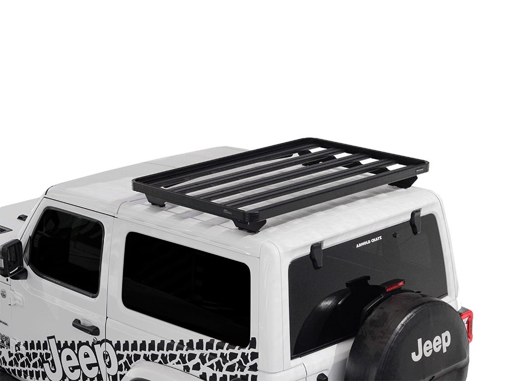 FRONT RUNNER JEEP WRANGLER JL 2 DOOR (2018-CURRENT) EXTREME SLIMLINE II 1/2 ROOF RACK KIT -KRJW006T