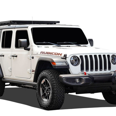 Front Runner Jeep Wrangler JL 4 Door (2018-Current) Extreme Slimline II 1/2 Roof Rack Kit -KRJW023T