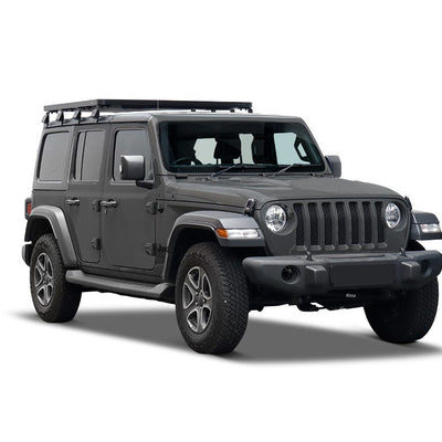 Front Runner Jeep Wrangler 4xe (2021-Current) Slimline II 1/2 Roof Rack Kit / Tall -KRJW030T