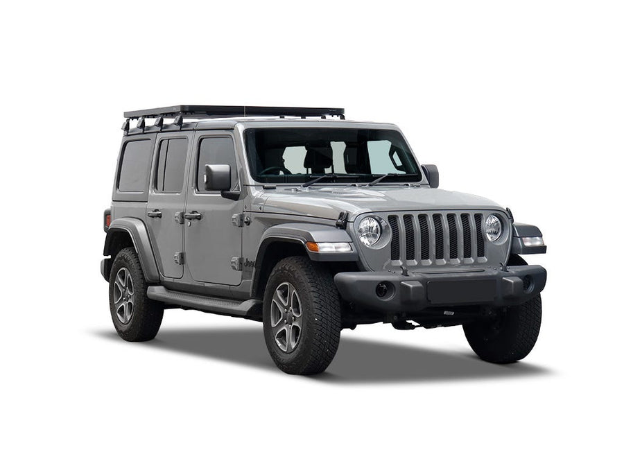 Front Runner Jeep Wrangler JL 4 Door (2018-Current) Slimline II 1/2 Roof Rack Kit / Tall -KRJW032T