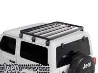 FRONT RUNNER JEEP WRANGLER JL 2 DOOR (2018-CURRENT) SLIMLINE II 1/2 ROOF RACK KIT / TALL -KRJW033T
