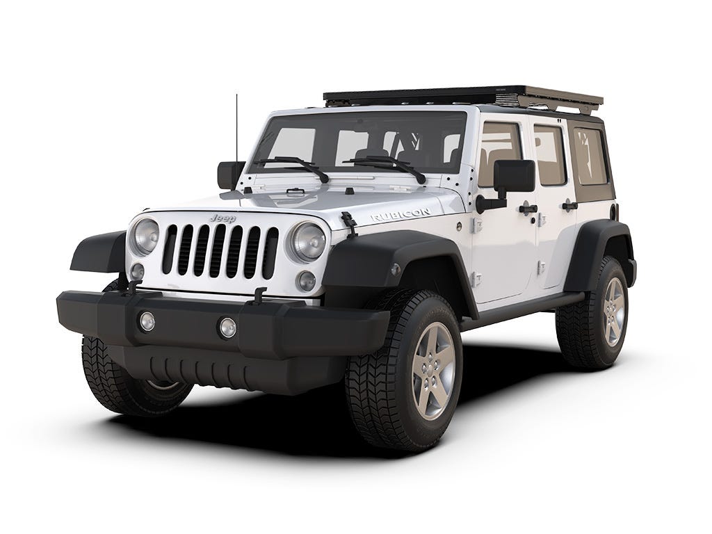 FRONT RUNNER JEEP WRANGLER JKU 4 DOOR (2007-2018) EXTREME PRO SLIMLINE II ROOF RACK KIT -KRJW034T