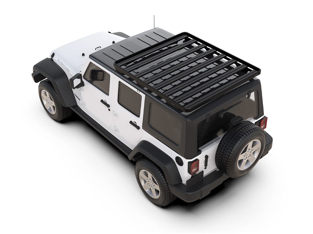 FRONT RUNNER JEEP WRANGLER JKU 4 DOOR (2007-2018) EXTREME PRO SLIMLINE II ROOF RACK KIT -KRJW034T