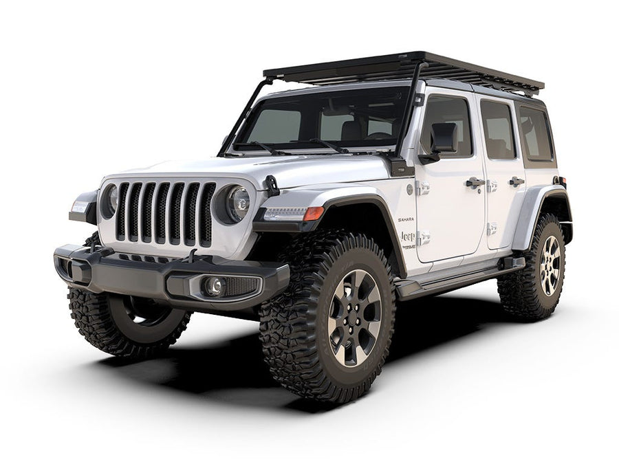 Front Runner Jeep Wrangler JL 4 Door (2018-Current) Extreme Slimline II Roof Rack Kit -KRJW036T