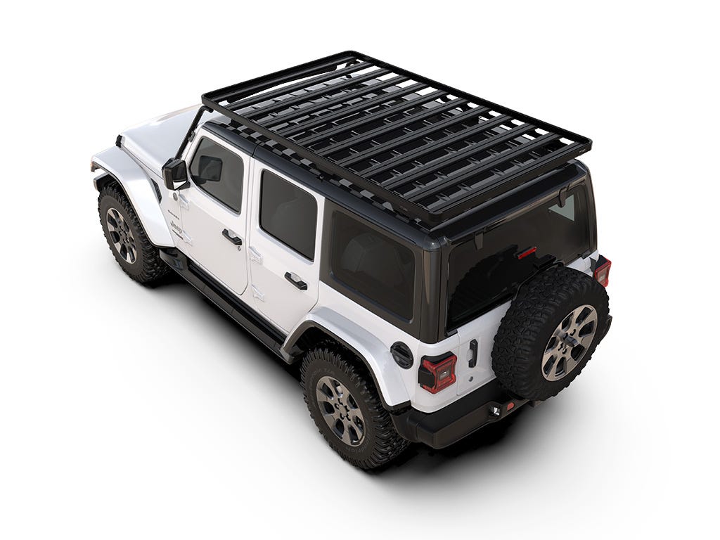 FRONT RUNNER JEEP WRANGLER JL 4 DOOR (2018-CURRENT) EXTREME SLIMLINE II ROOF RACK KIT -KRJW036T