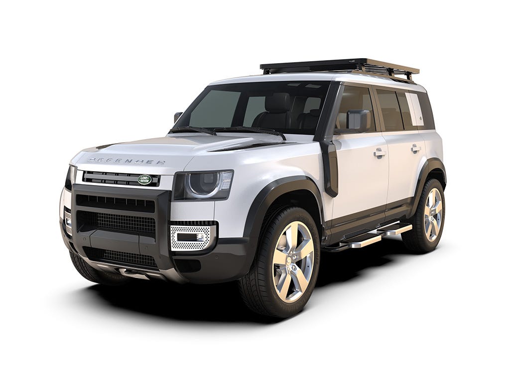 FRONT RUNNER LAND ROVER NEW DEFENDER(2020-CURRENT) 110 W/OEM TRACKS SLIMLINE II ROOF RACK KIT -KRLD037T
