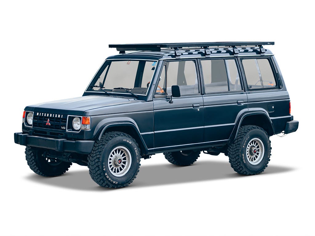 FRONT RUNNER MITSUBISHI PAJERO L040 (1982-1990) SLIMLINE II ROOF RACK KIT -KRMP023T