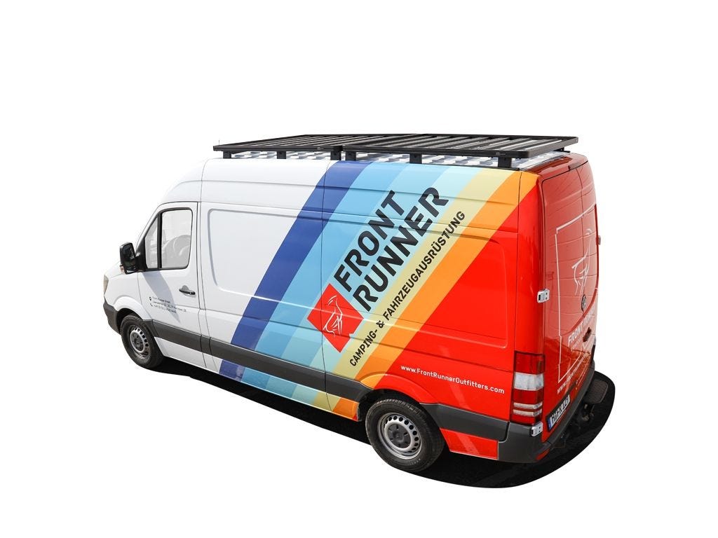 Front Runner Freightliner Sprinter Van (2007-Current) Slimline II Roof Rack Kit -KRFS005T