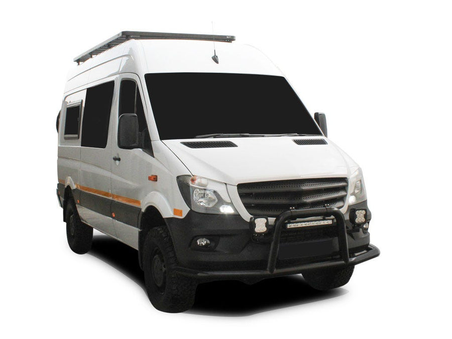 Front Runner Mercedes-Benz Sprinter 144in/170in / L2/L3 / MWB/LWB Wheelbase w/o OEM Tracks (2006-Current) Slimline II Roof Rack Kit -KRMS008T