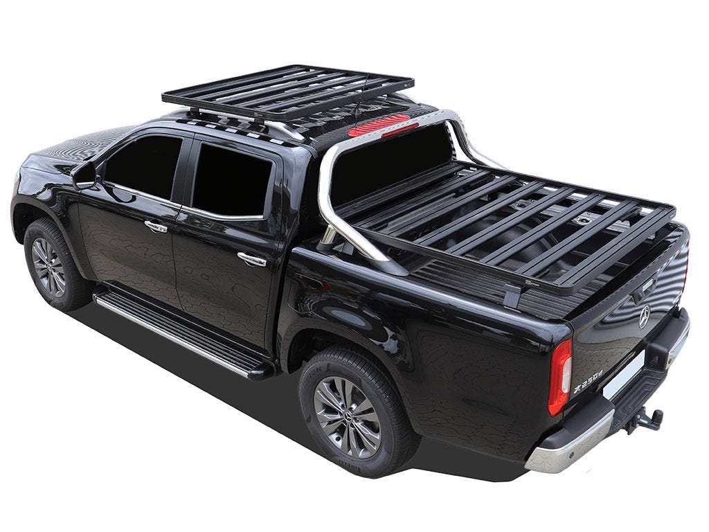 FRONT RUNNER MERCEDES-BENZ X-CLASS W/MB STYLE BARS (2017-CURRENT) SLIMLINE II LOAD BED RACK KIT -KRMX001T