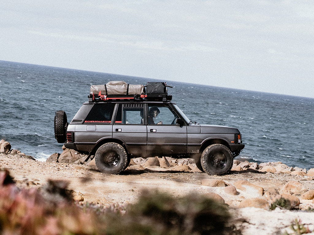 FRONT RUNNER LAND ROVER RANGE ROVER (1970-1996) SLIMLINE II ROOF RACK KIT -KRRR002L