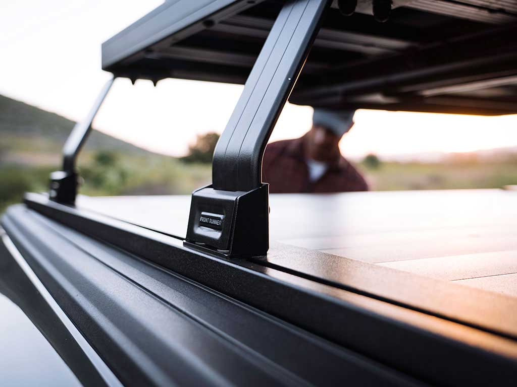 FRONT RUNNER JEEP GLADIATOR (2020-CURRENT) EGR ROLLTRAC SLIMLINE II LOAD BED RACK KIT -KRRT044T