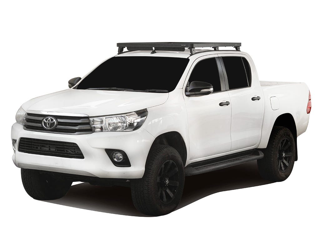 FRONT RUNNER TOYOTA HILUX REVO DC (2016-CURRENT) TRACK AND FEET SLIMLINE II ROOF RACK KIT -KRTH020T