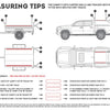 Front Runner Ute Canopy or Trailer with OEM Track Slimline II Rack Kit / Tall / 1165mm(W) X 1358mm(L) -KRCAT05TN