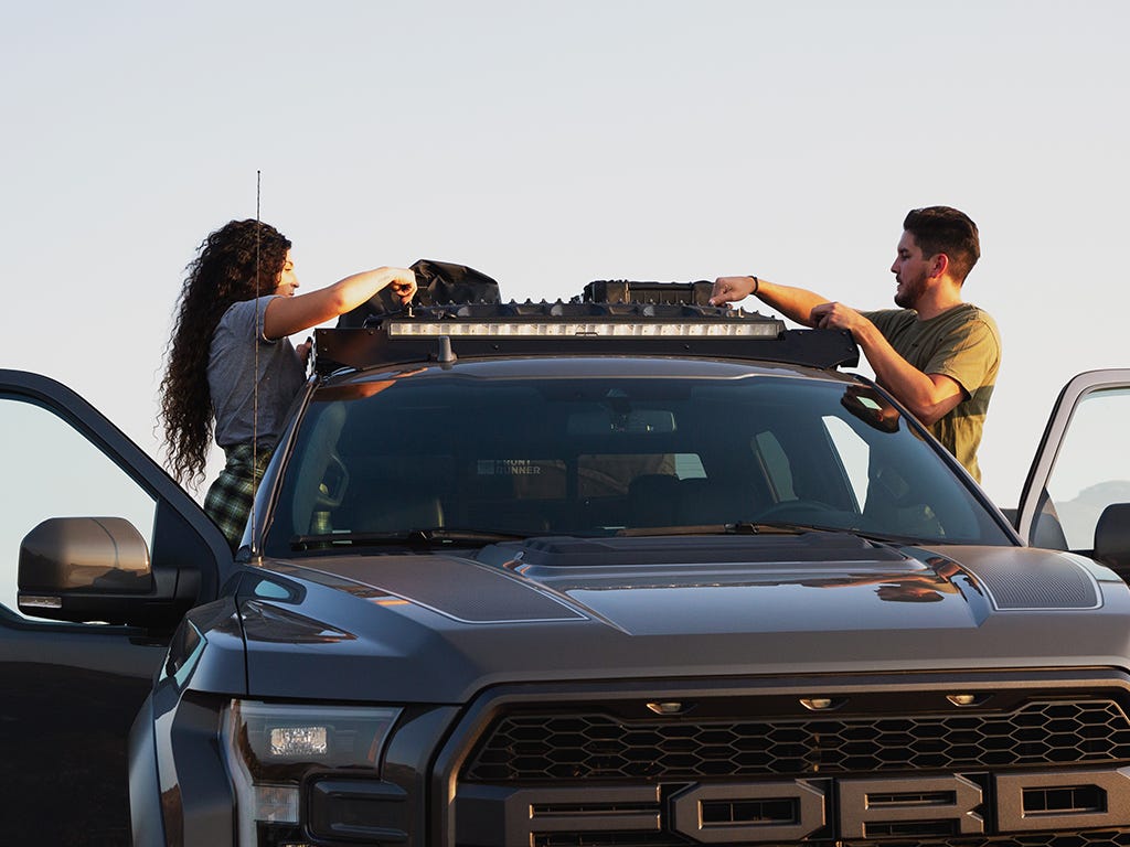 FRONT RUNNER FORD F-150 SUPER CREW (2018-2020) SLIMSPORT ROOF RACK KIT -KSFF003T